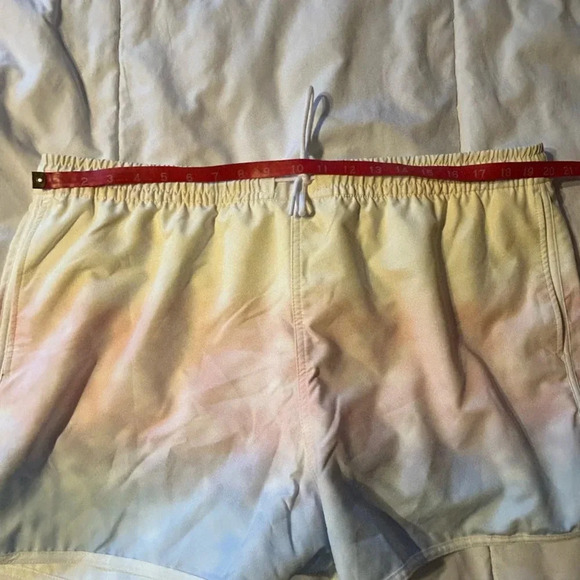 ABERCROMBIE & FITCH Trevor Project XXL Cabana Swim Trunks Rainbow Ombre Pride - Picture 6 of 7